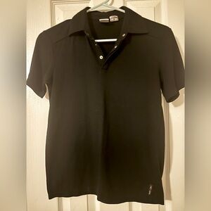 Women’s Black Polo. Armani Exchange. XS.